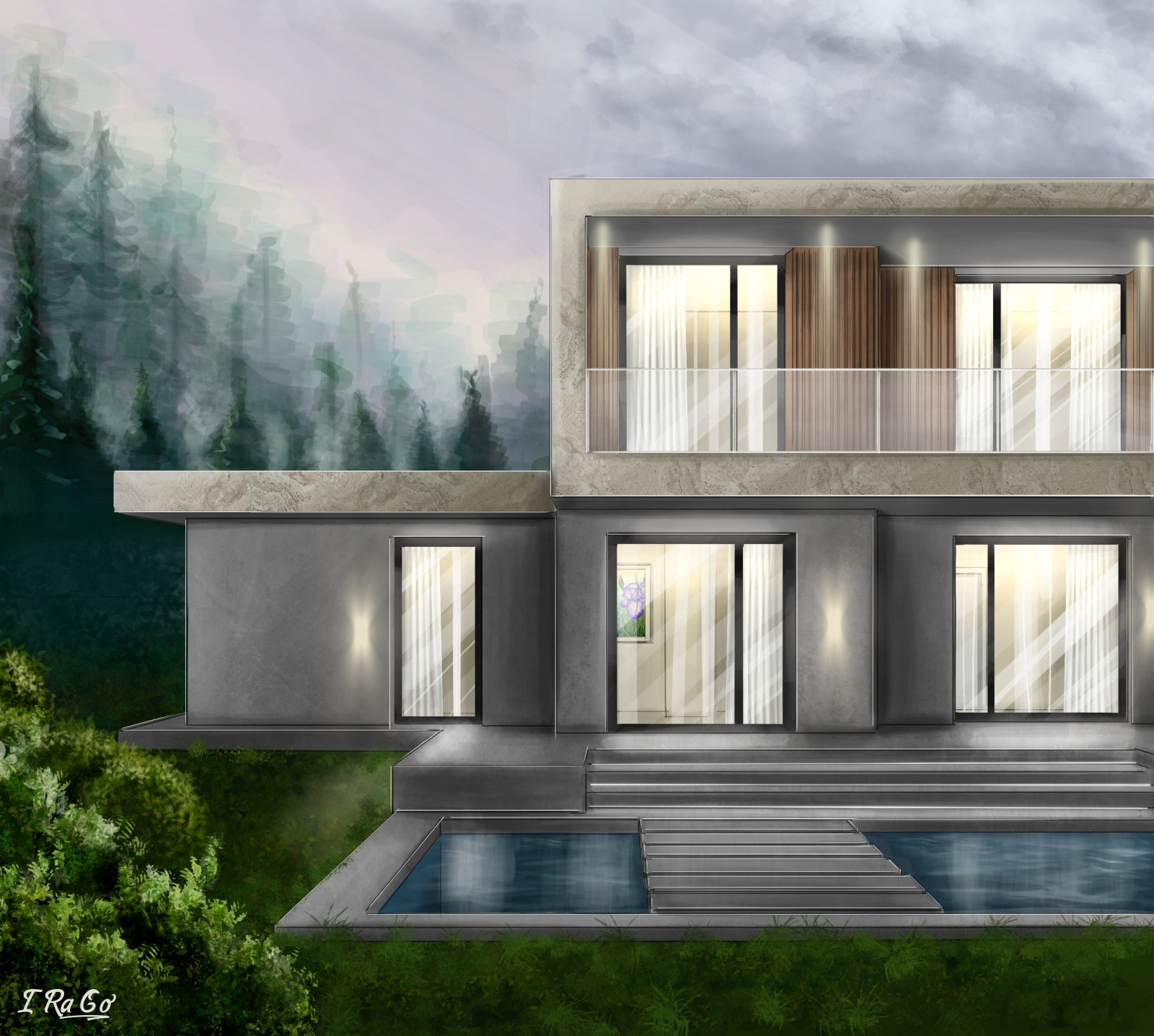 Архитектурные скетчи