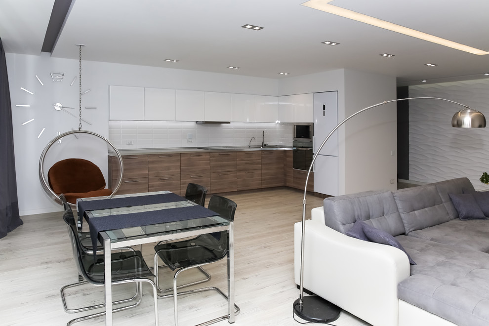 Дизайн двухкомнатной квартиры в стиле минимализм