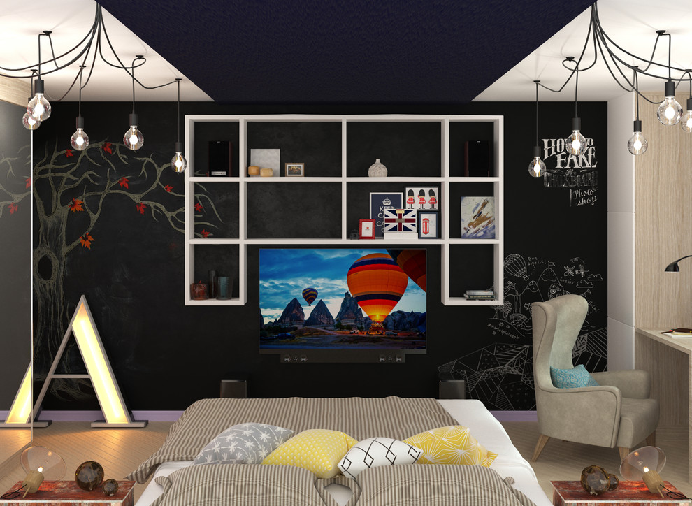 Дизайн комнаты для творческого подростка, начинающего фотографа