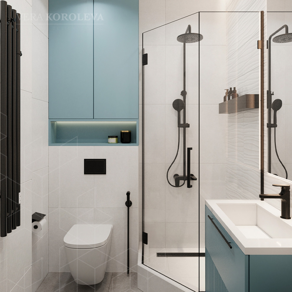 Дизайн-проект двухкомнатной квартиры в Москве в ЖК "Первый Московский"