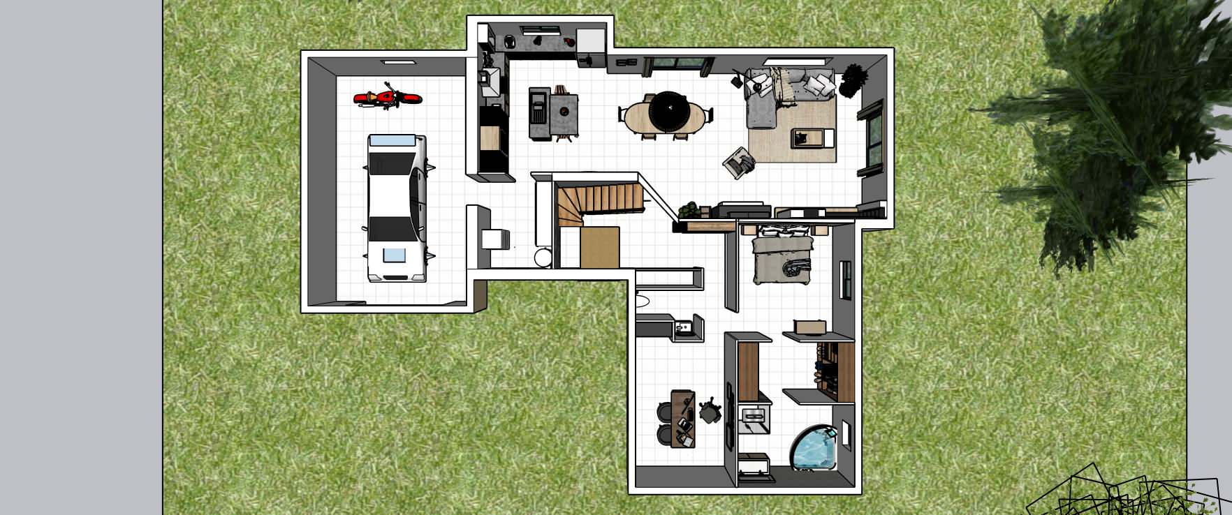PROJET AMENAGEMENT D'UNE MAISON EN VENTE