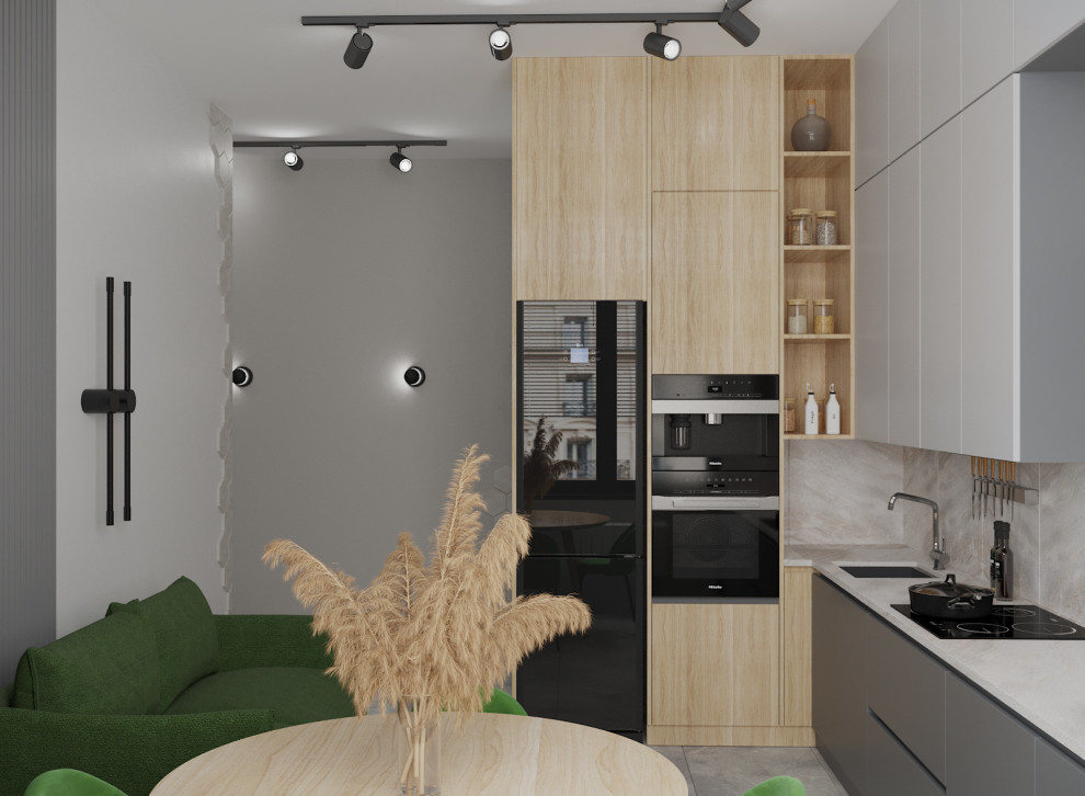 Проект двухкомнатной квартиры в ЖК «Серебряный фонтан» г. Москва