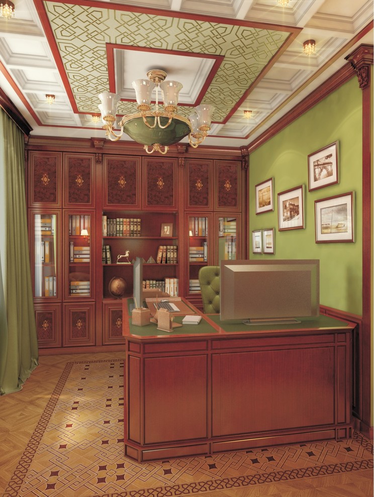 Кабинет из натурального дерева (Второй этаж)