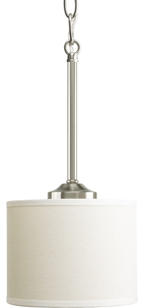 Inspire 1-Light Mini-Pendant, Brushed Nickel