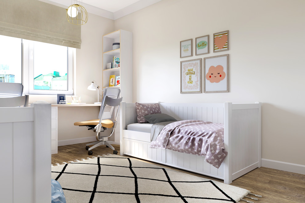 Комната Дмитрия 7 лет и Анны 5 лет