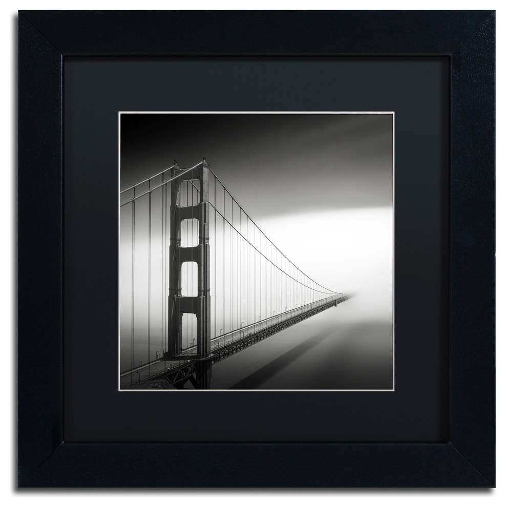 'Into The Mystic' Matted Framed Canvas Art by Dave MacVicar