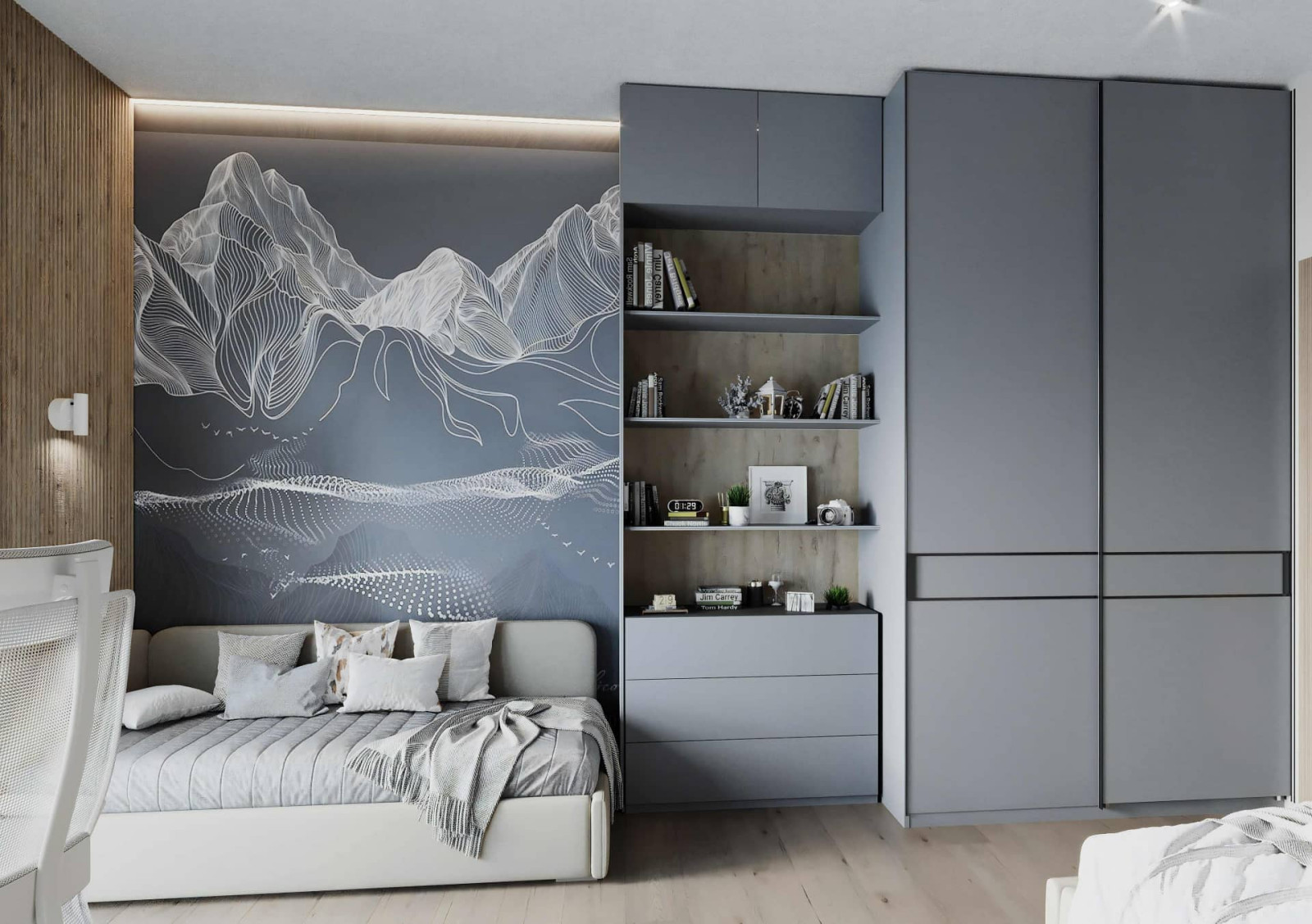 Дизайн и ремонт квартиры в ЖК «Фили Сити» — Кусочек Скандинавии