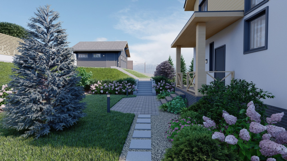 Лиловый холм