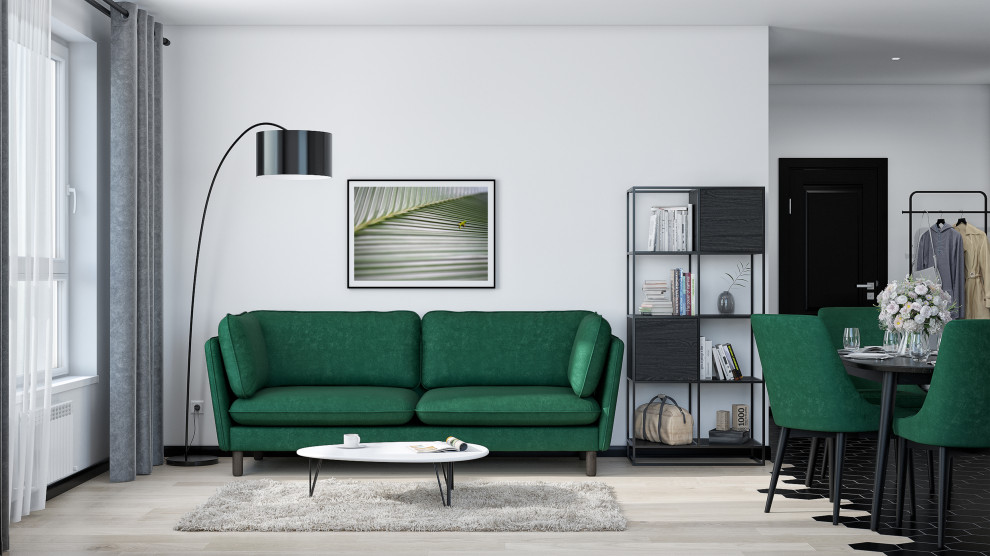 Сканди в белом исполнение