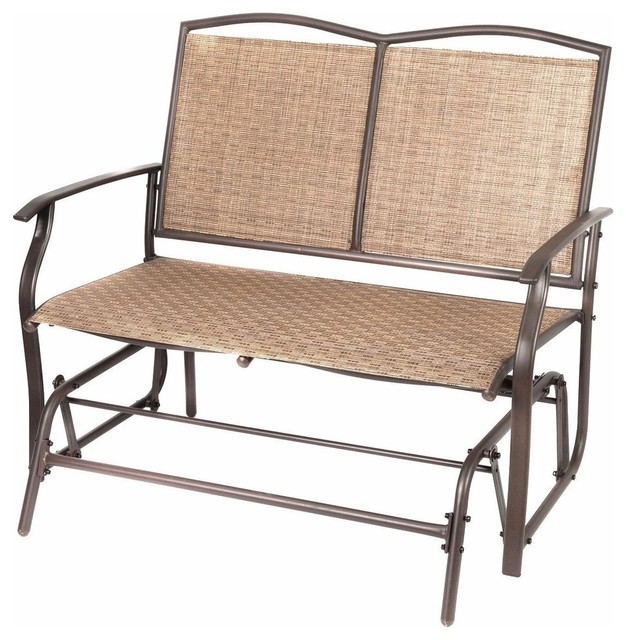 Patio Swing Glider Bench Chair Tropical Outdoor Gliders By Patio Swing Glider Bench Chair