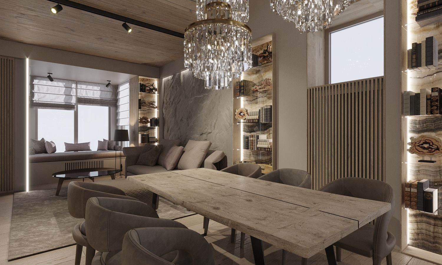 Двухэтажная квартира