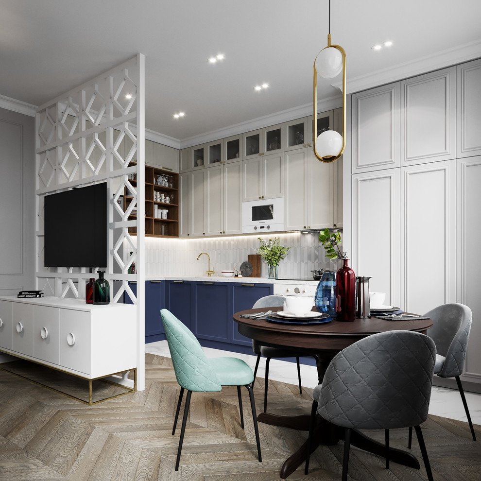 Визуализации для проекта квартиры 73кв.м ЖК Прайм Тайм, Москва