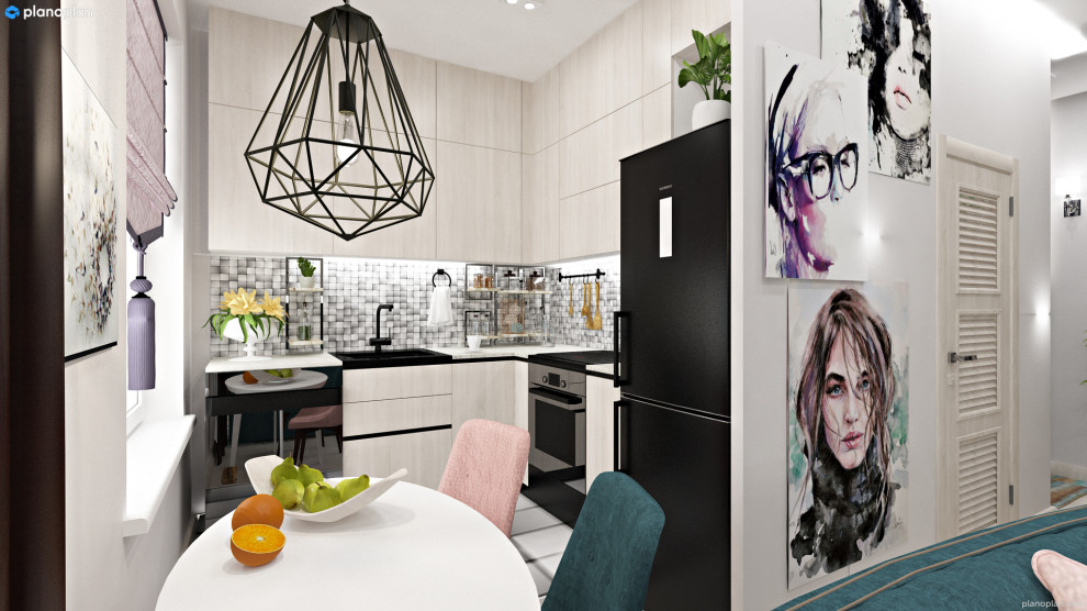 Современная квартира для молодой супружеской пары