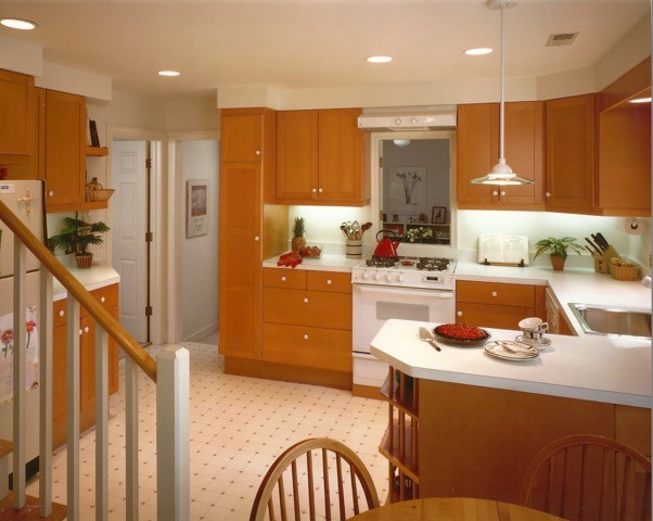 Traditional Kitchen Before and After