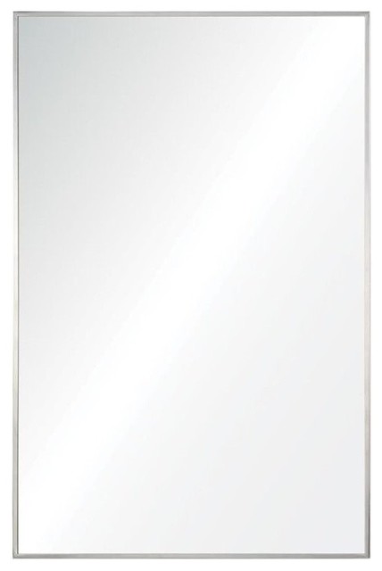 Hawthorne Collections Mirror in Stainless Steel