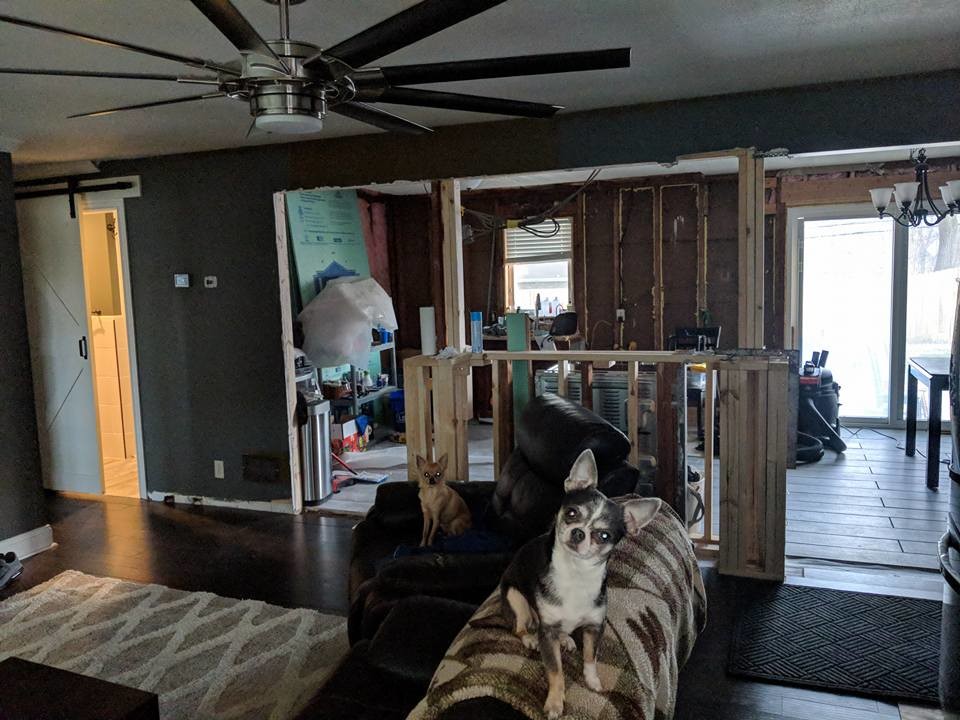 Inspiration for a craftsman home design remodel in Indianapolis