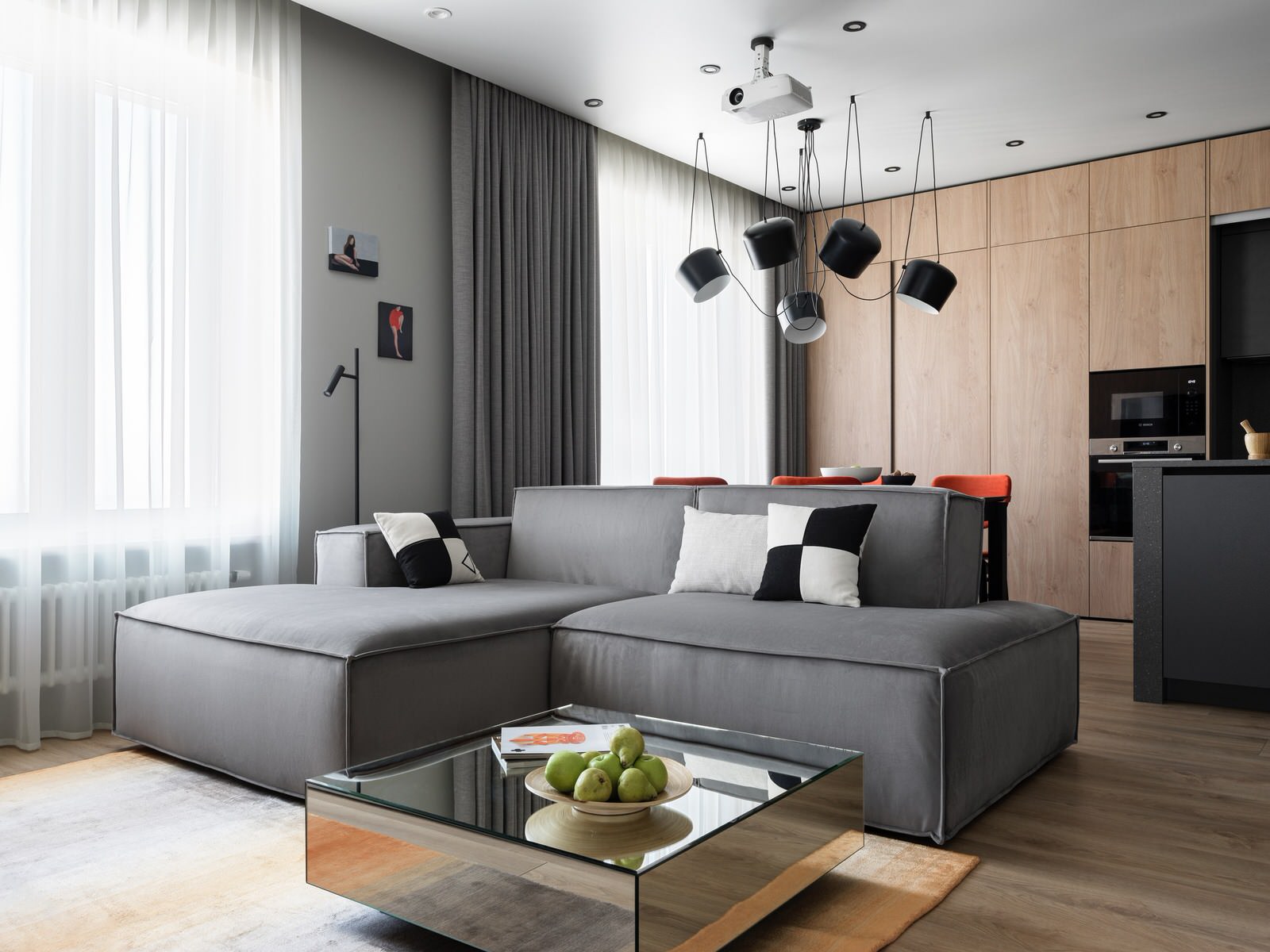 Стайлинг двухкомнатной квартиры в скандинавском стиле