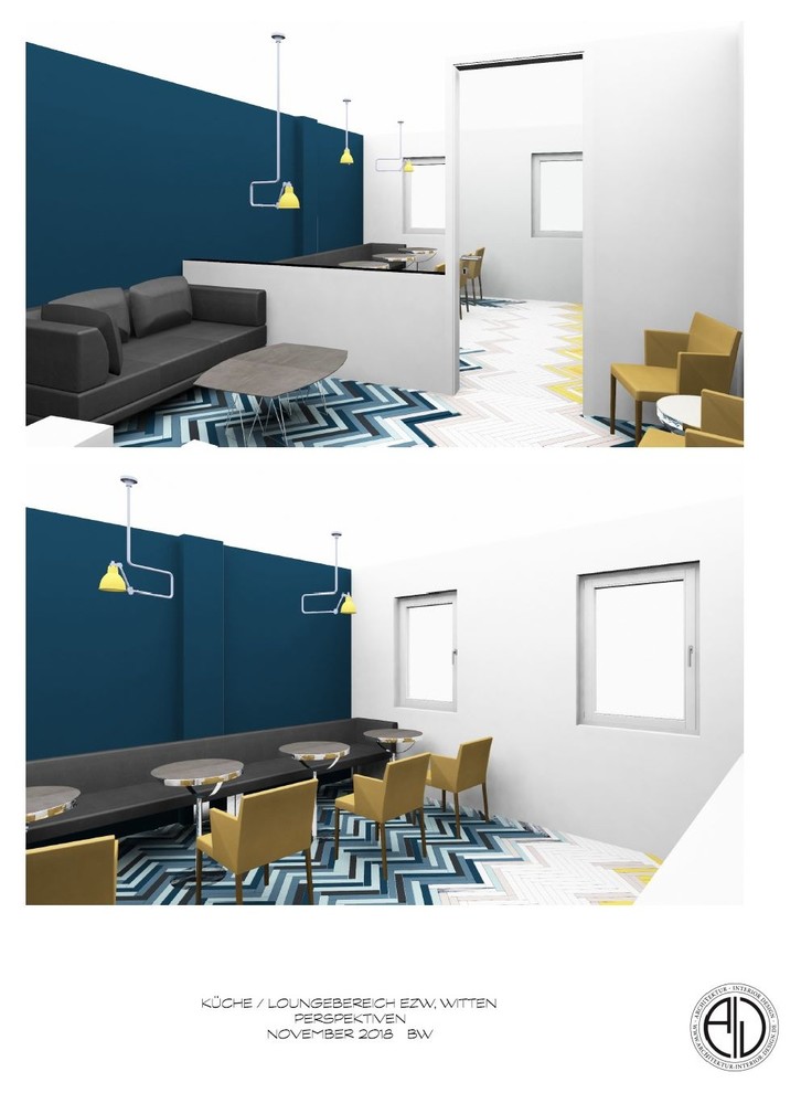 Co-Working-Space, Loungebereich