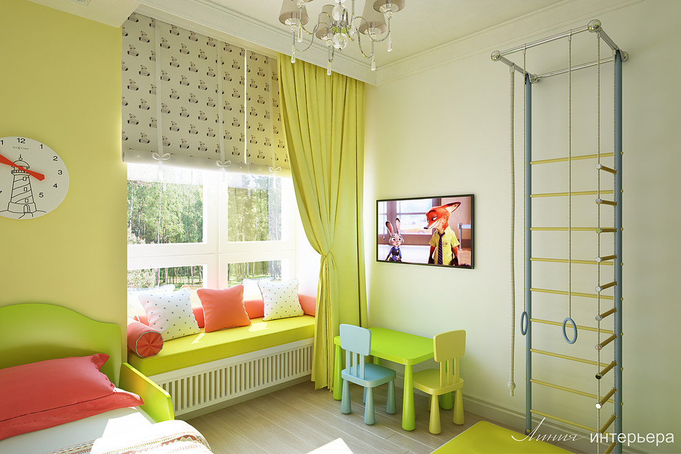 Дизайн квартиры в стиле неоклассика.