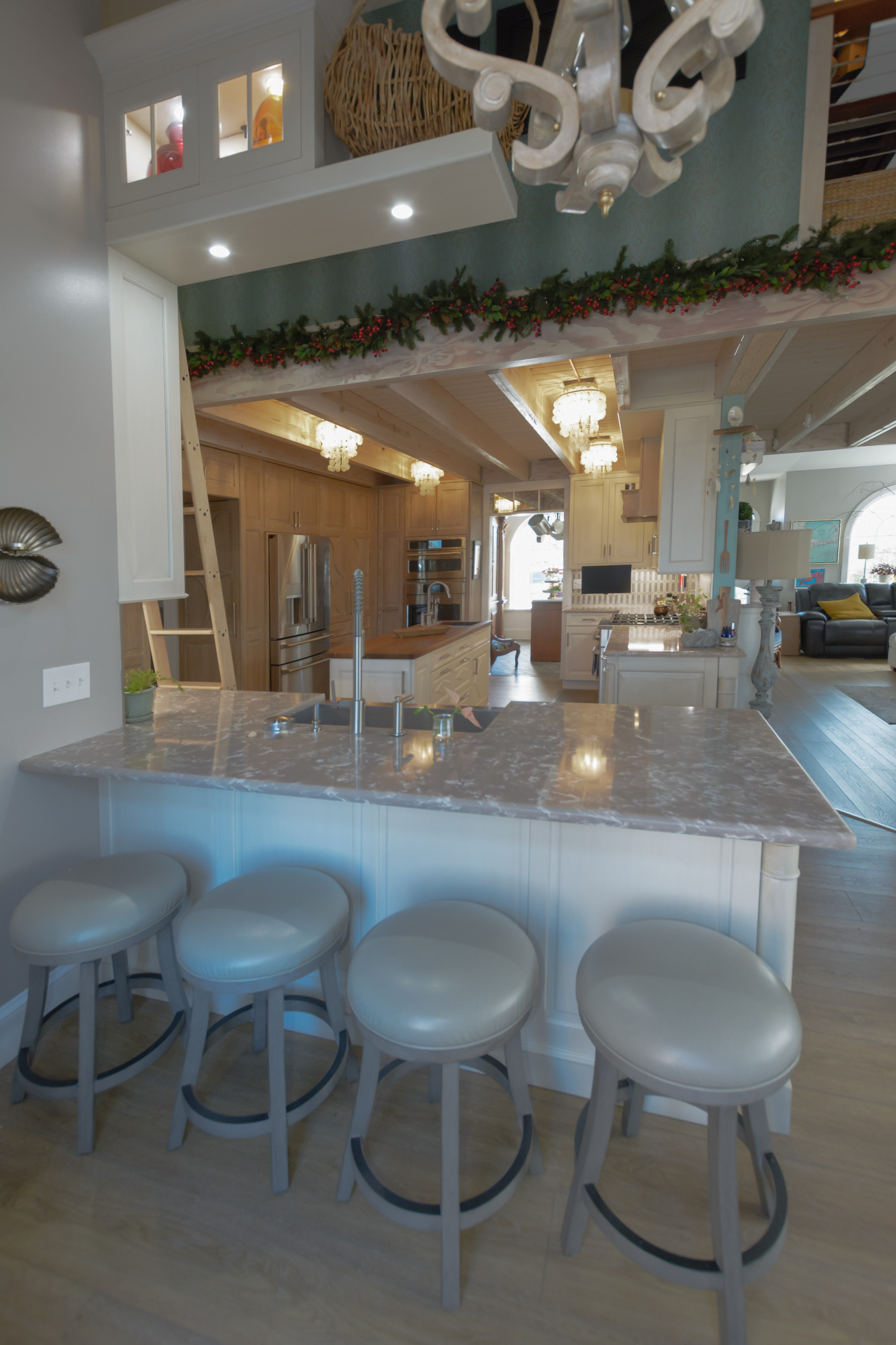 Eclectic Luxury Kitchen & Butler's Pantry