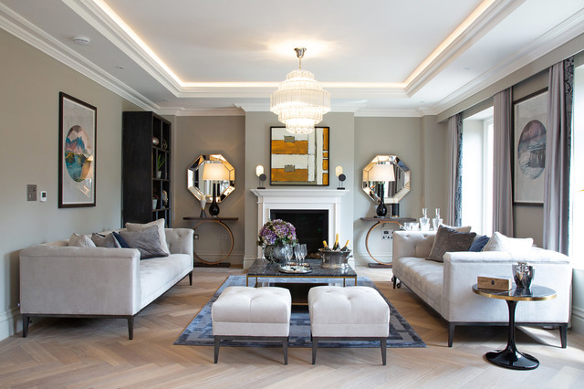Aubury Place trendy-dagligstue