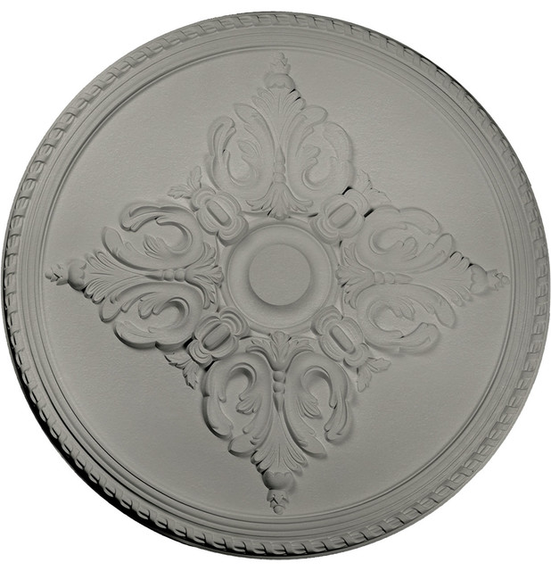 54 1/4"OD x 2 7/8"P Milton Ceiling Medallion (Fits Canopies up to 10 1/2"), Hand