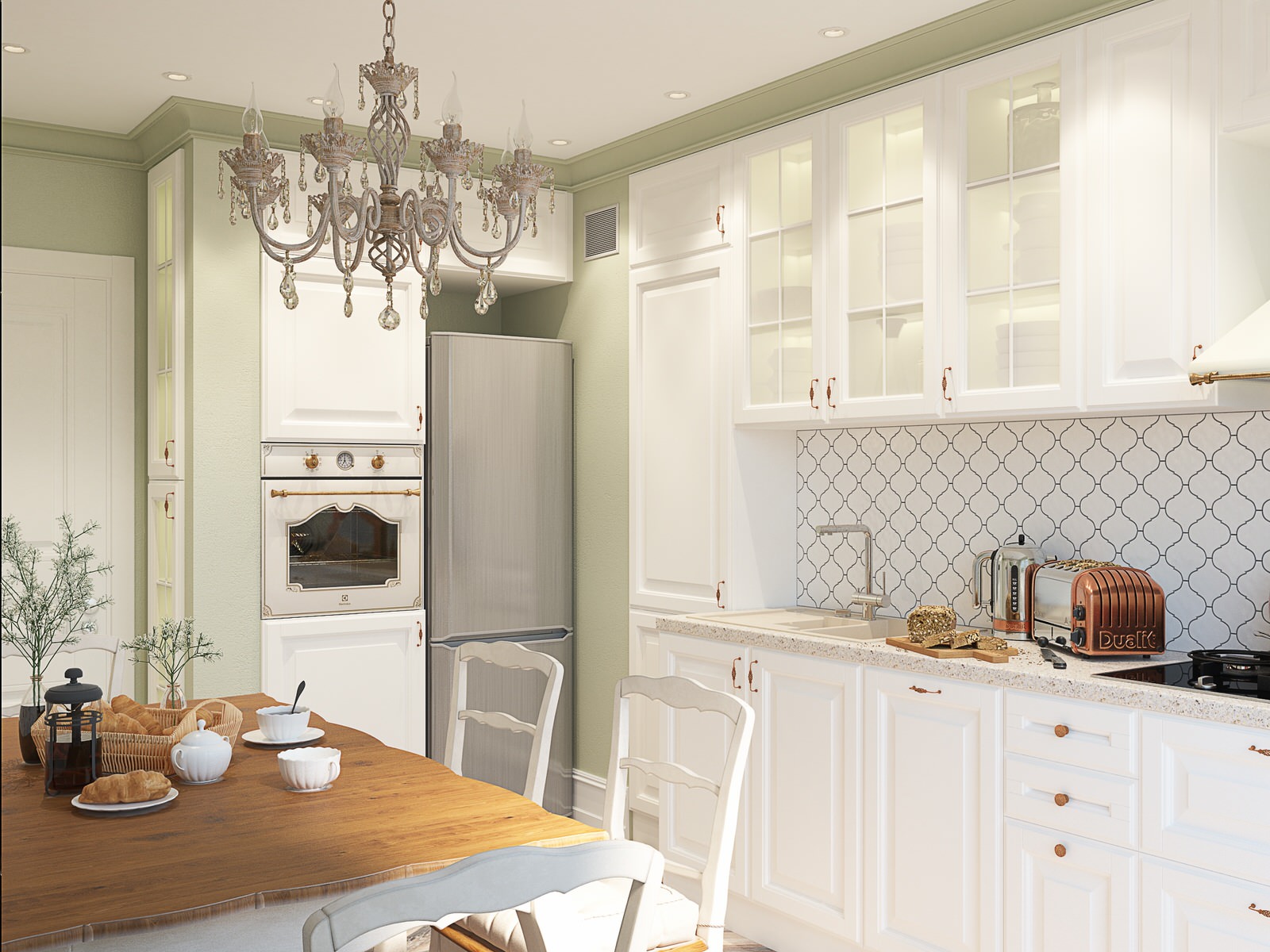 Дизайн кухни в стиле прованс