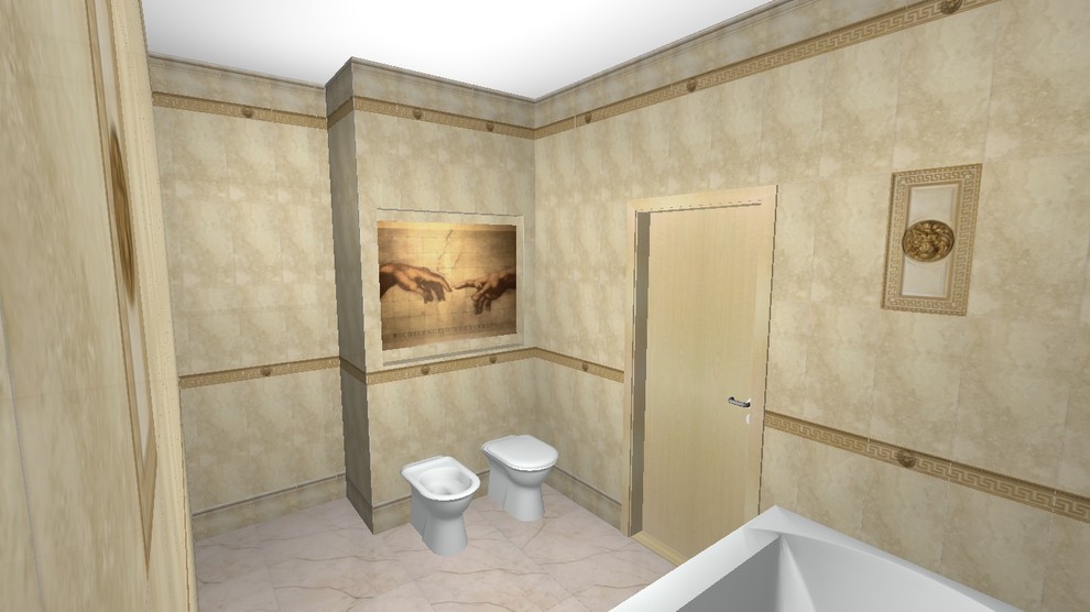 Дизайн классической ванной комнаты