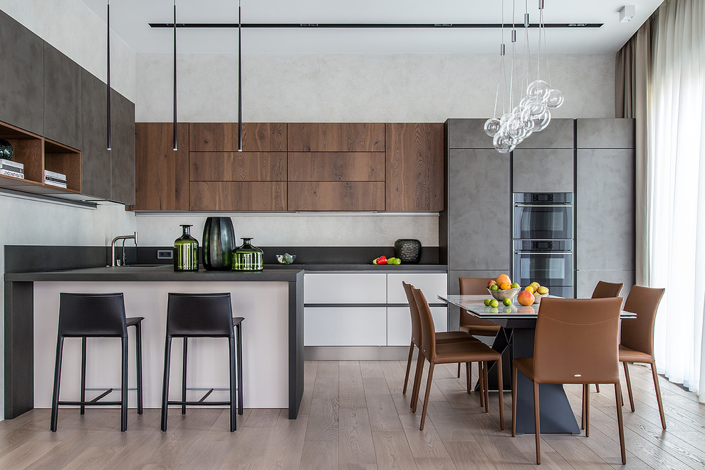 Реализованные нами проекты - кухня Nolte Portland | Soft Lack | Legno