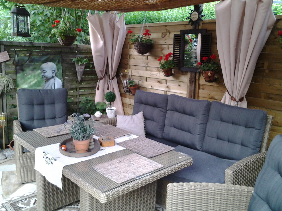 Überdachter Klassischer Patio in Hamburg