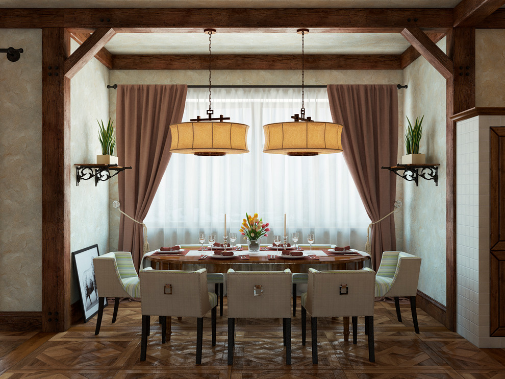 Дачный дом в стиле Шале́ (фр. chalet),