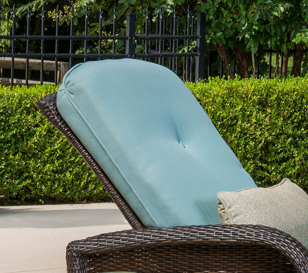 Inspiration for a transitional backyard home design remodel