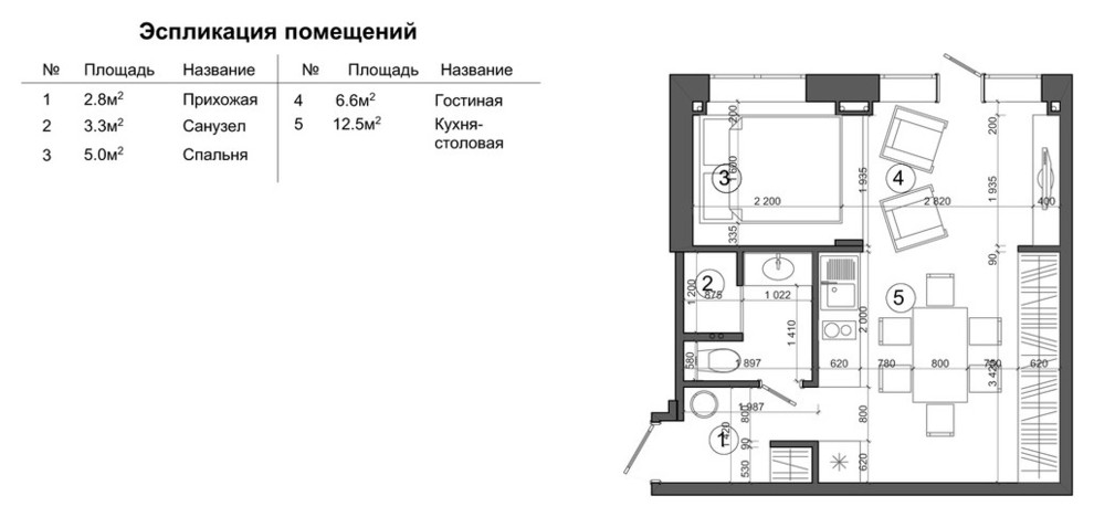 Проект 78 – Интерьер квартиры