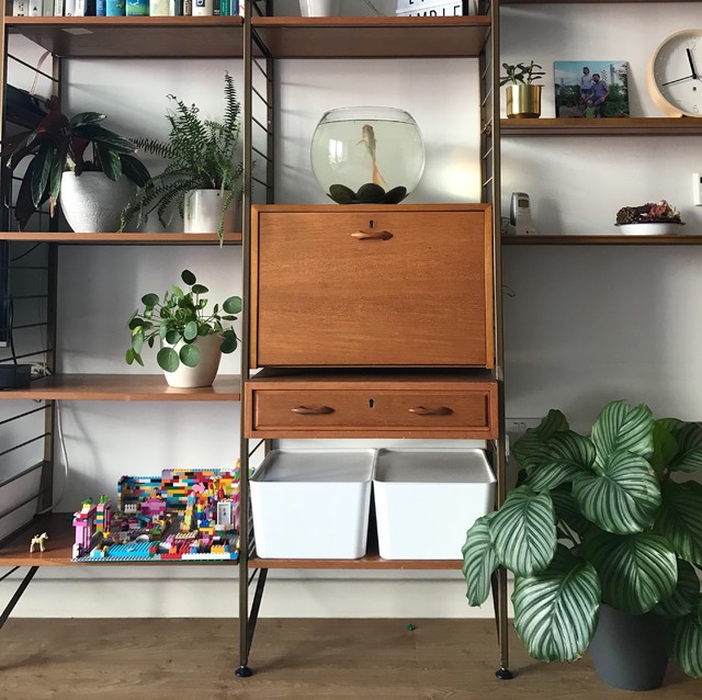 Home staging retro-dagligstue