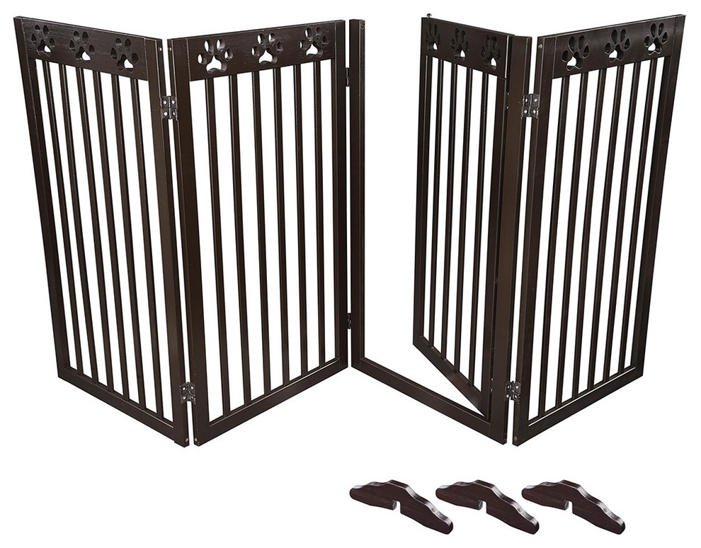 folding dog fence