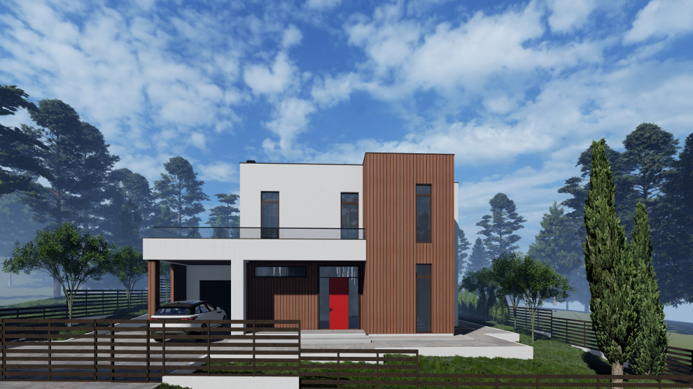 Современный дом в Кондырева