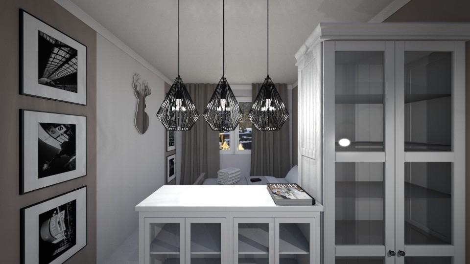 Гостинная в скандинавском стиле