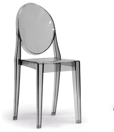 Ryder Transparent Ghost Side Chair - Set of 2