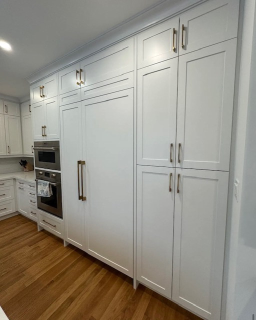 Main Floor with large window & patio door include an open concept kitchen