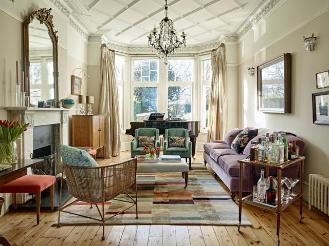 London Victorian House - Victorian - Living Room - London - by Kate ...