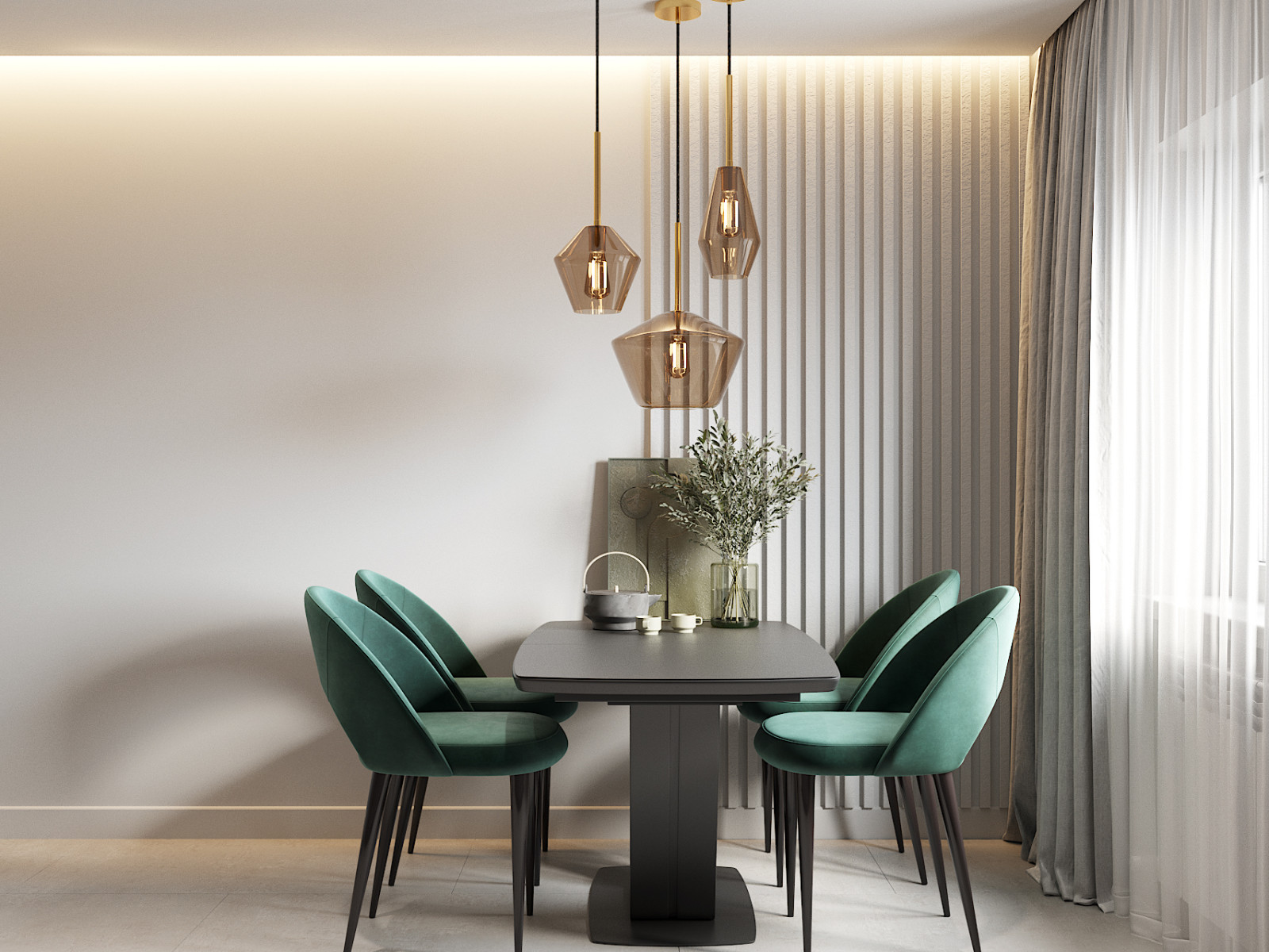 Дизайн проект квартиры, площадью 62 м2