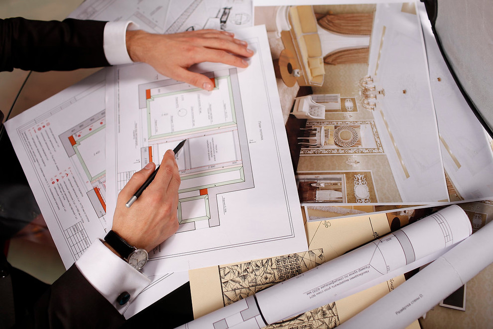 Процесс создания интерьерров