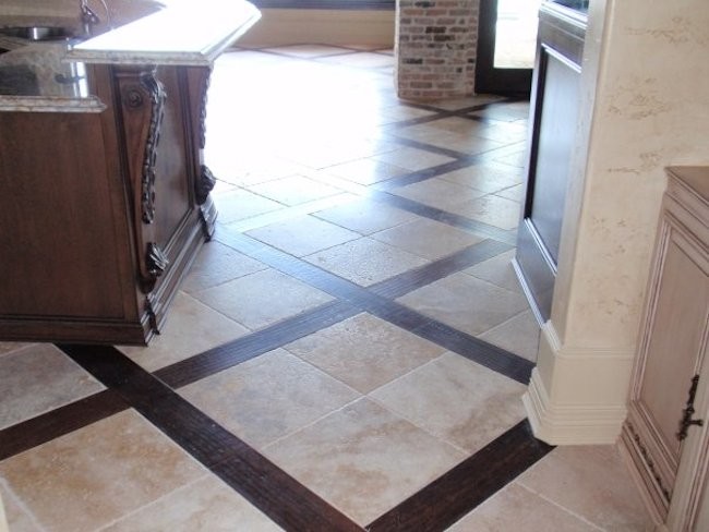 Inspiration for a ceramic tile kitchen remodel in Austin
