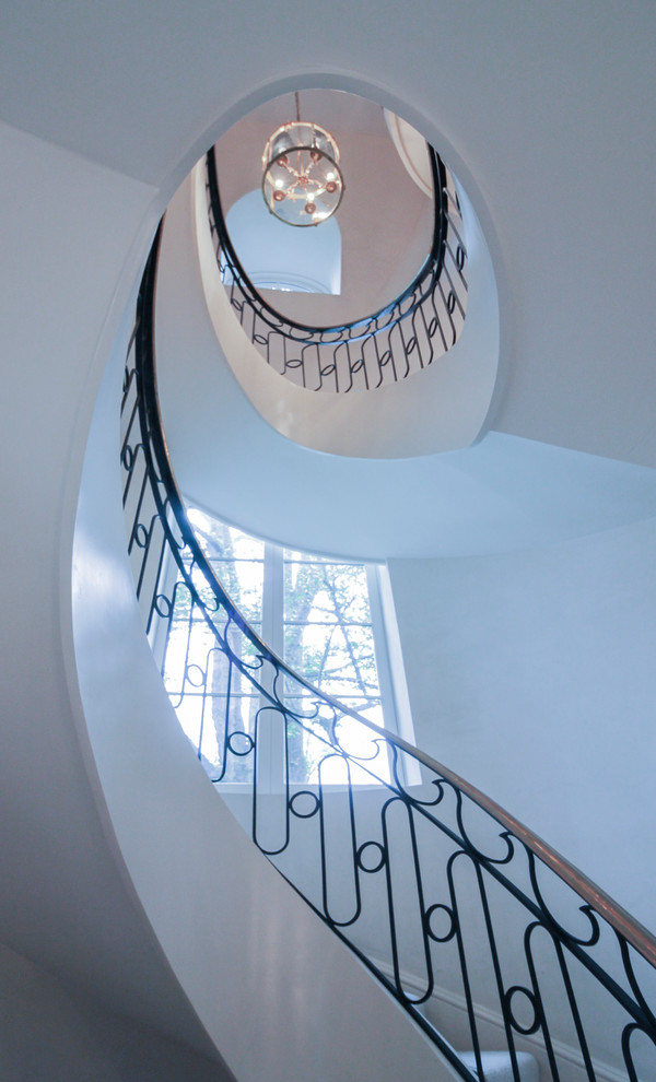 61_Sculptural/Elliptical Staircase in Washington, DC 20008