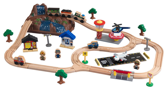 kidkraft bucket train set