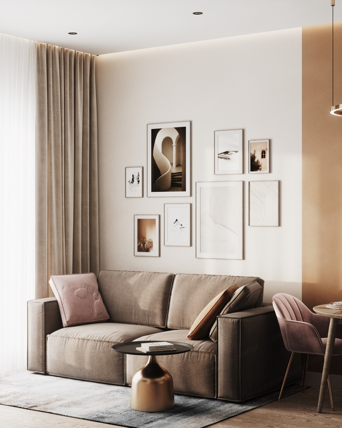 Дизайн проект 3 комнатной квартиры — ул. Руставели