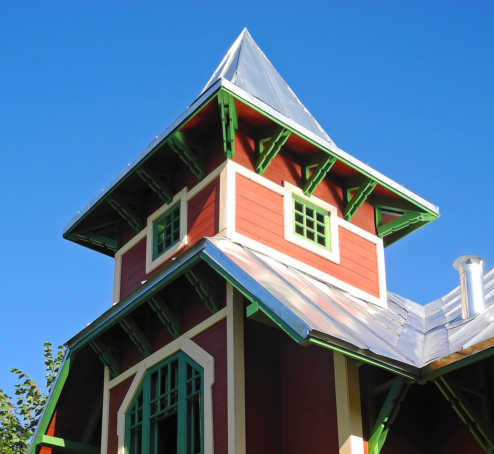 Проект каркасного дома в стиле Модерн