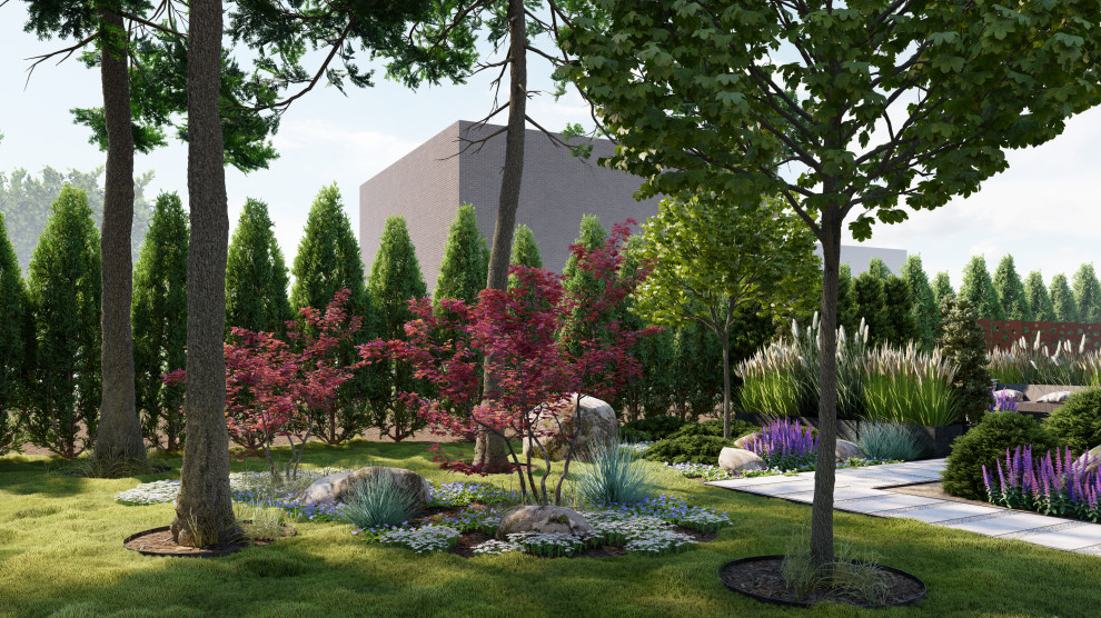 Композиция растений