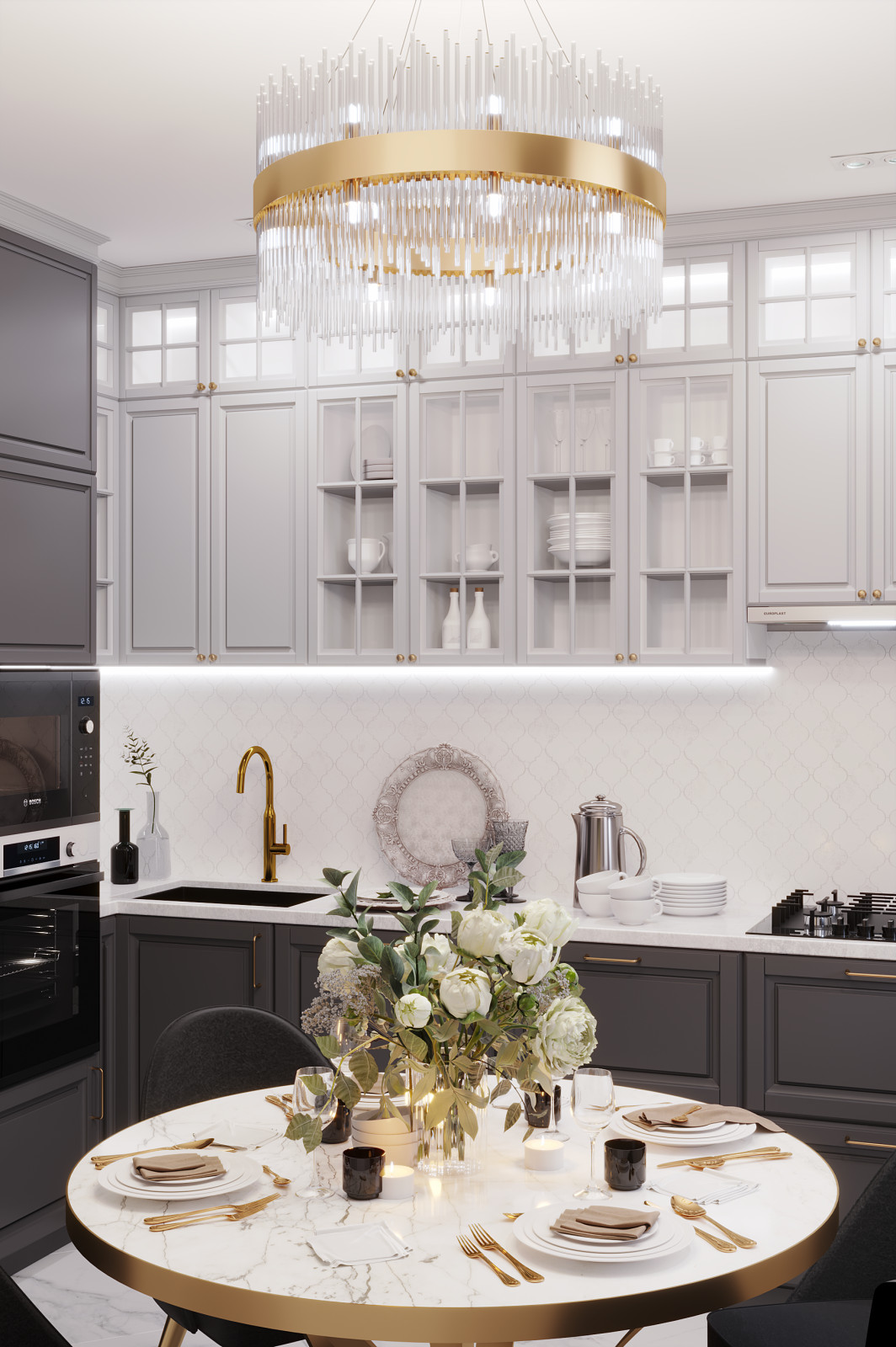 Кухня в стиле современной классики