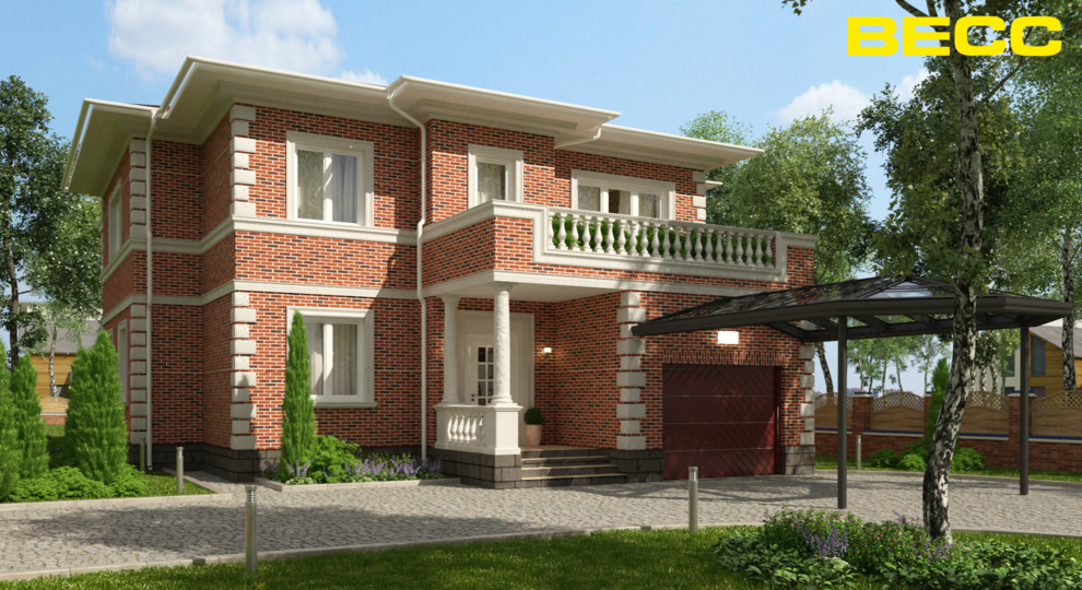 Дом в немецкой деревне